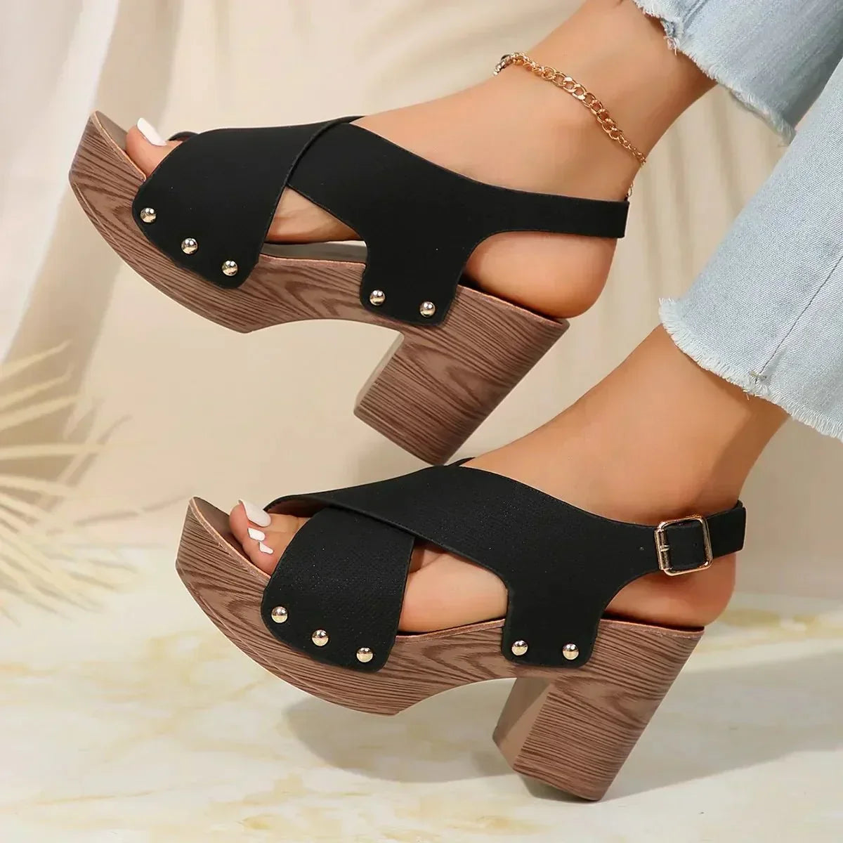 Pula | Sunset Platform Sandals | The Bellemont Sisters Australia
