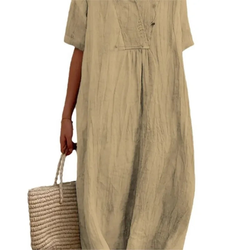 Silvana™ | Relaxed Textured Maxi Dress | The Bellemont Sisters Australia