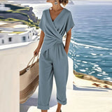 Colleen™ Elegant Two-Piece Set – Blue | The Bellemont Sisters Australia