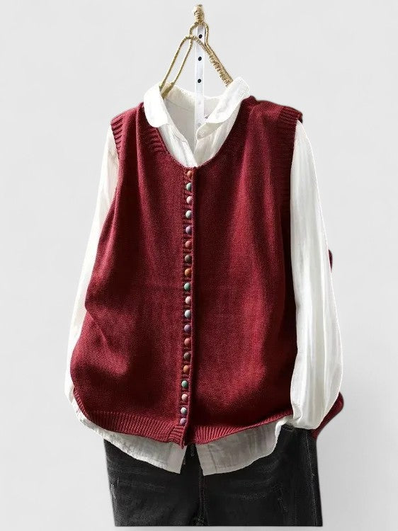 Avenleigh | Elegant Cardigan – Red | The Bellemont Sisters Australia