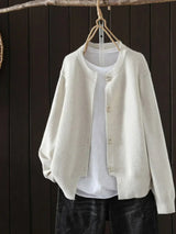 Auri | Comfortable Cardigan – Beige | The Bellemont Sisters Australia