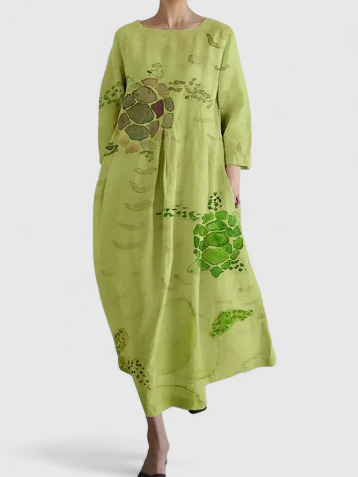 Margaritte | Stylish Midi Dress – Flower 5 | The Bellemont Sisters Australia