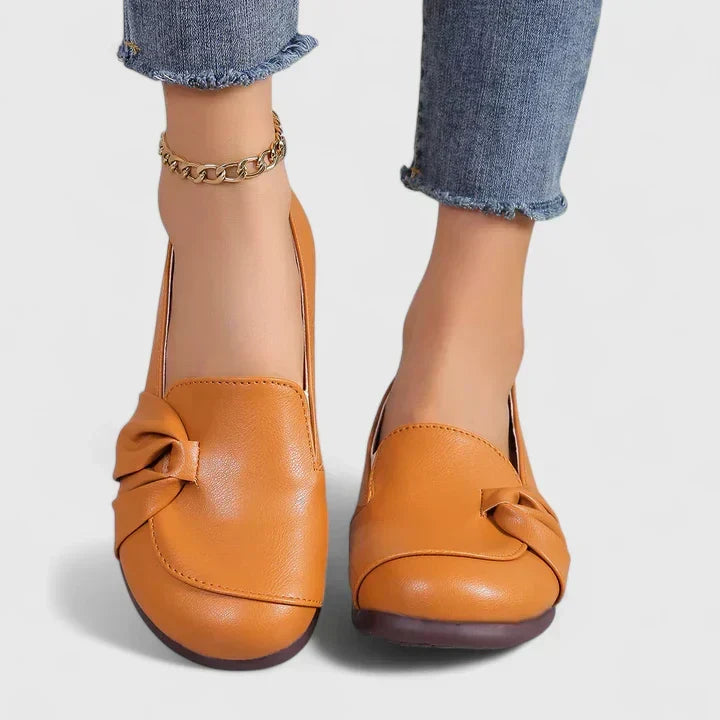 Iva - Elegant Shoes – Orange | The Bellemont Sisters Australia