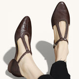 Mary Janes - Classic Mary Janes – Brown | The Bellemont Sisters Australia