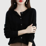 Lyxandria | Comfortable Cardigan – Black | The Bellemont Sisters Australia
