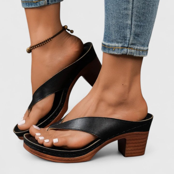 Jazrielle | Orthopedic Heels – Black | The Bellemont Sisters Australia