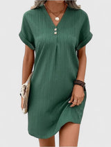 Deborah | Comfortable Dress – Green | The Bellemont Sisters Australia