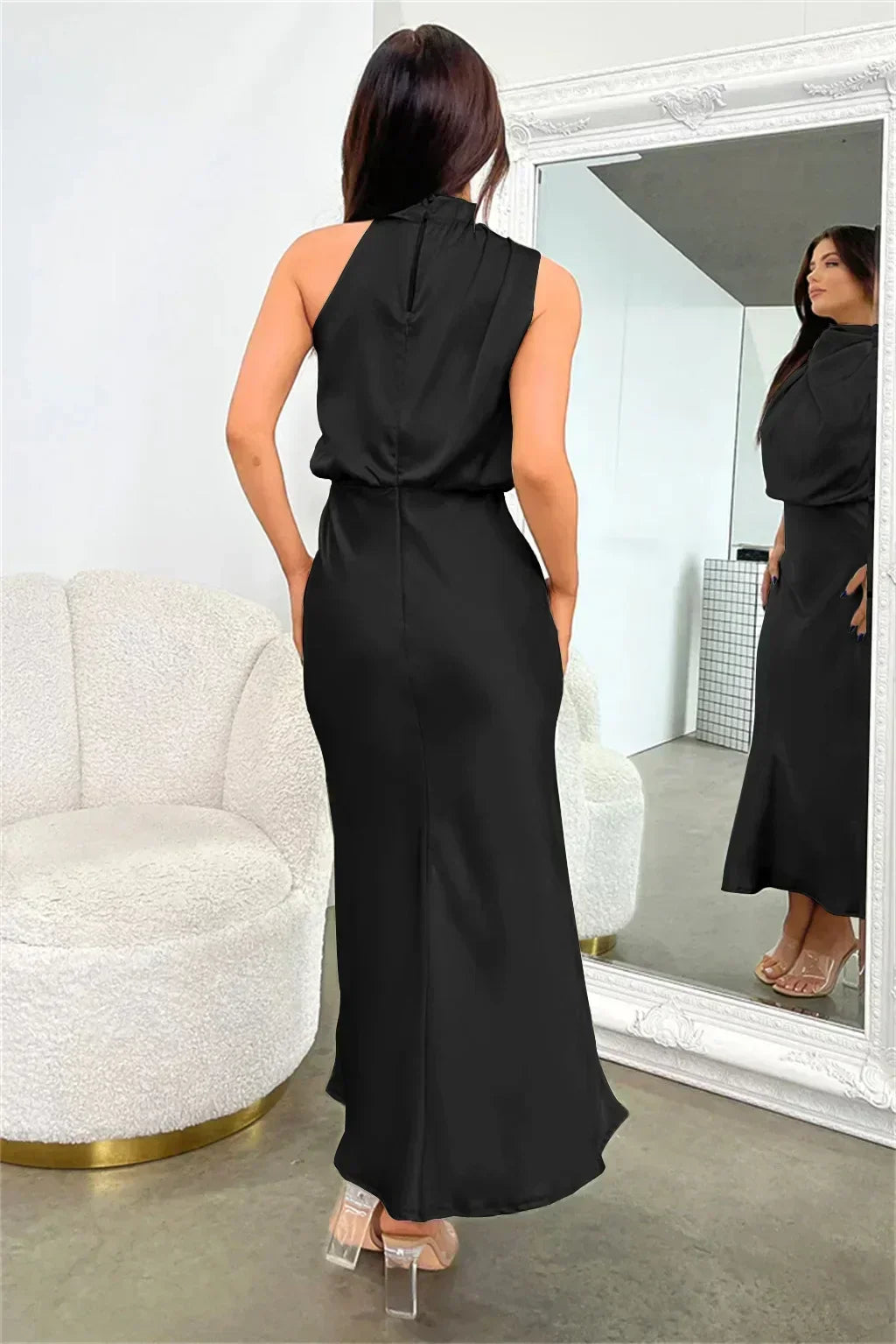 Faith | Women’s Chic Halter Evening Dress | The Bellemont Sisters Australia