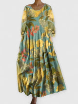 Margaritte | Stylish Midi Dress – Flower 4 | The Bellemont Sisters Australia