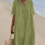 Silvana™ | Relaxed Textured Maxi Dress | The Bellemont Sisters Australia