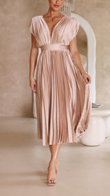 Ella | Women’s Classic Pleated Maxi Dress | The Bellemont Sisters Australia