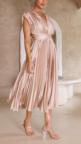 Ella | Women’s Classic Pleated Maxi Dress | The Bellemont Sisters Australia