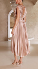 Ella | Women’s Classic Pleated Maxi Dress | The Bellemont Sisters Australia