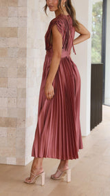 Ella | Women’s Classic Pleated Maxi Dress | The Bellemont Sisters Australia