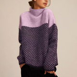 Luxury Soft Turtleneck Sweater – Purple | The Bellemont Sisters Australia
