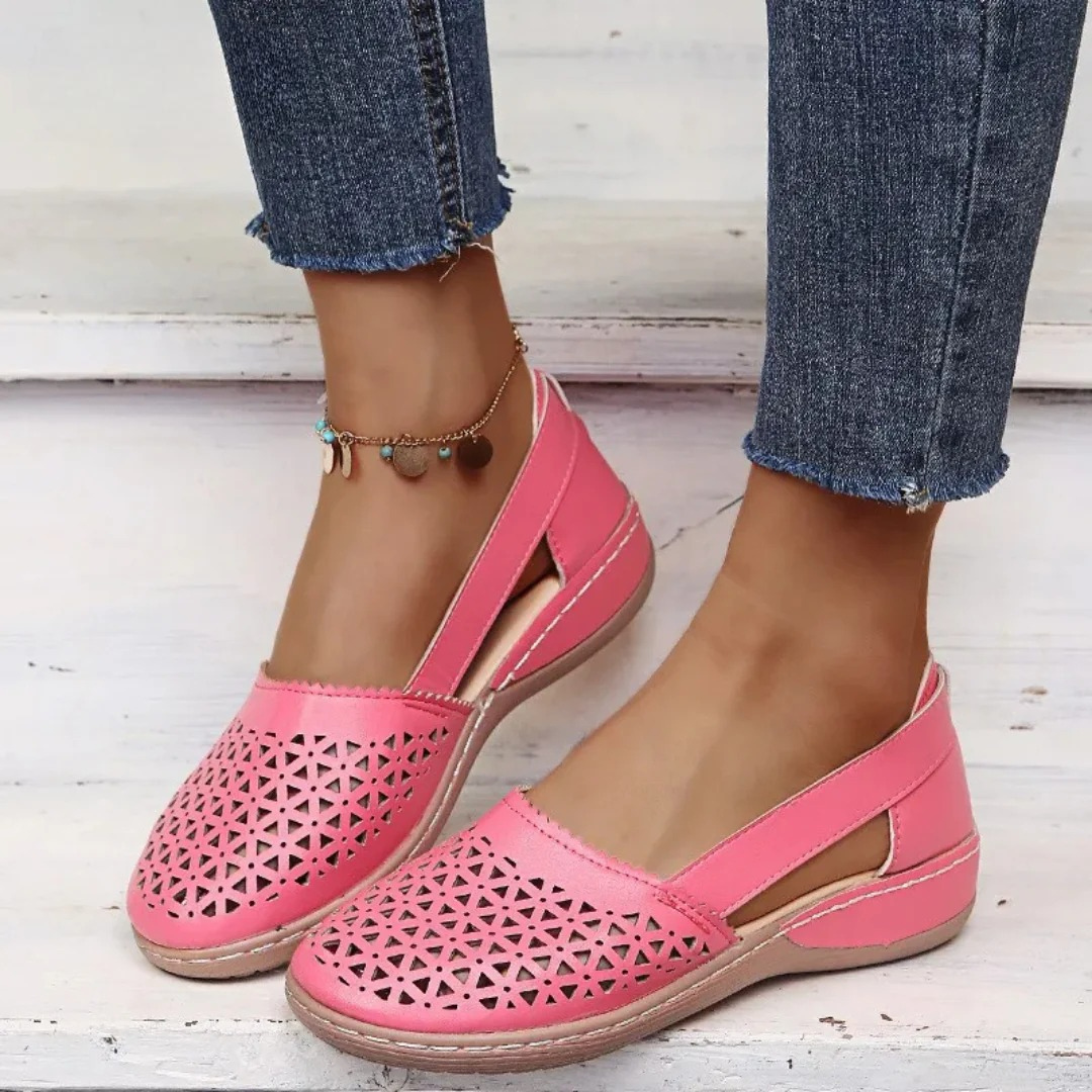 Women's Orthopedic Comfort Walking Shoes – Pink | The Bellemont Sisters Australia