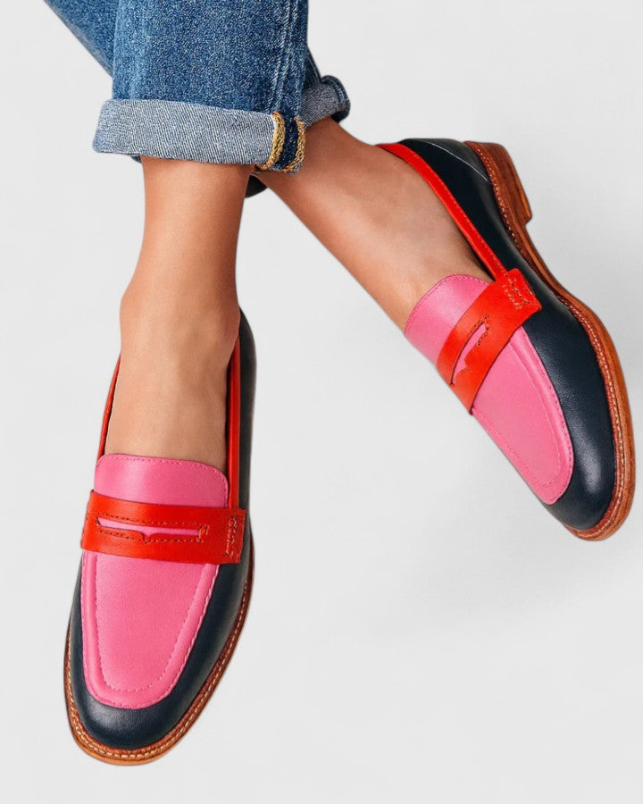 Alisette | Elegant Loafers – Multi-colored | The Bellemont Sisters Australia