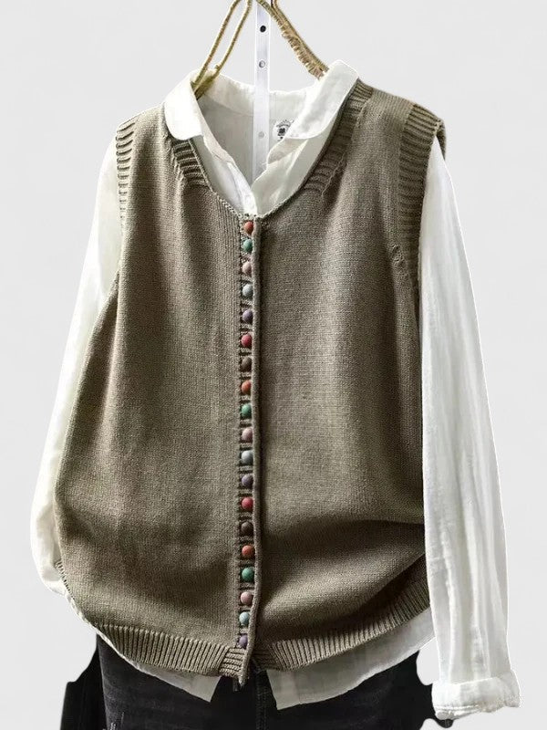 Avenleigh | Elegant Cardigan – Pickle | The Bellemont Sisters Australia