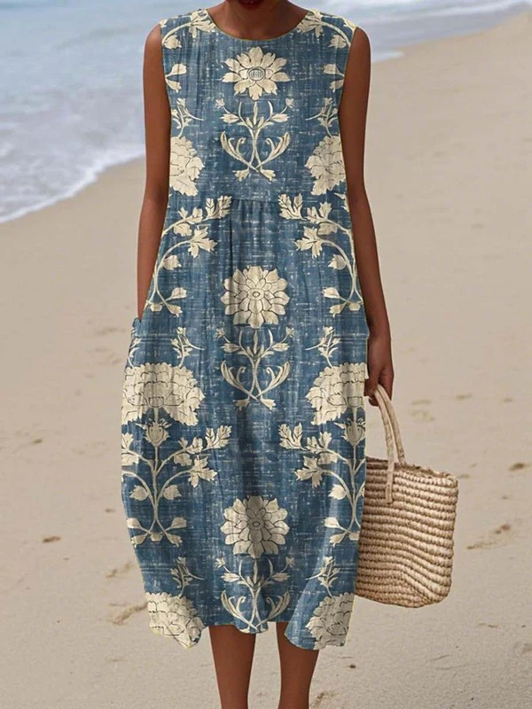 Belle™ Boho Midi Dress – Multicolor | The Bellemont Sisters Australia