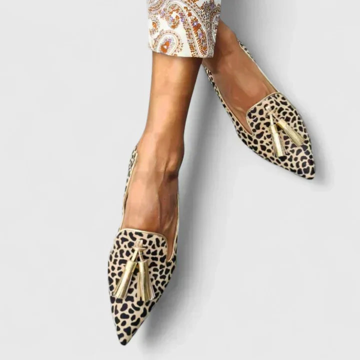 Jheanna - Classic and Comfortable Loafers – Gold | The Bellemont Sisters Australia