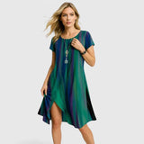 Venaliza | Comfortable Dress – Green | The Bellemont Sisters Australia