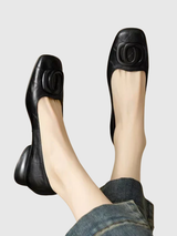 Opium Leather Flats | The Bellemont Sisters Australia