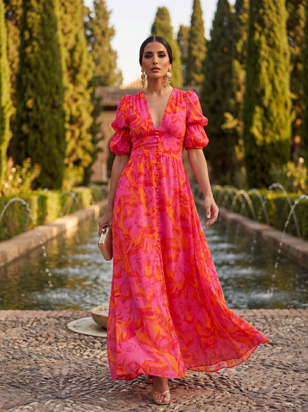 Olvera | Elegant Maxi Dress | The Bellemont Sisters Australia