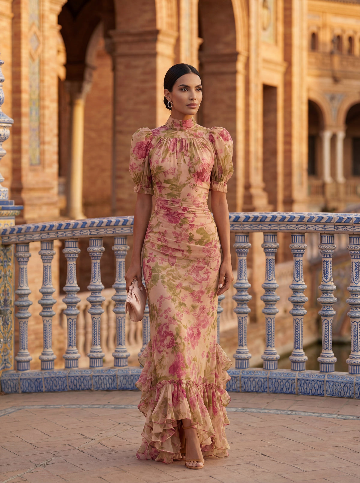 Rosario | Floral Maxi Dress | The Bellemont Sisters Australia