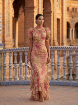 Rosario | Floral Maxi Dress | The Bellemont Sisters Australia