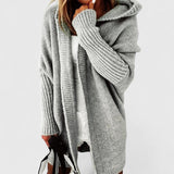 Rosalynne | Comfortable Cardigan – Gray | The Bellemont Sisters Australia