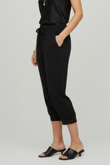 Audrey | Women’s Capri Trousers with Drawstring Waist and Side Pockets | The Bellemont Sisters Australia