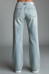 Heather | Women’s Relaxed Wide-Leg Denim Jeans with Drawstring Detail | The Bellemont Sisters Australia
