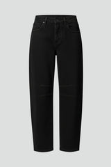 Jennifer | Women’s Casual Mid-Waist Denim Jeans with Front Closure | The Bellemont Sisters Australia