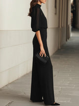 Emma | Stylish Black Three-Piece Suit Set | The Bellemont Sisters Australia