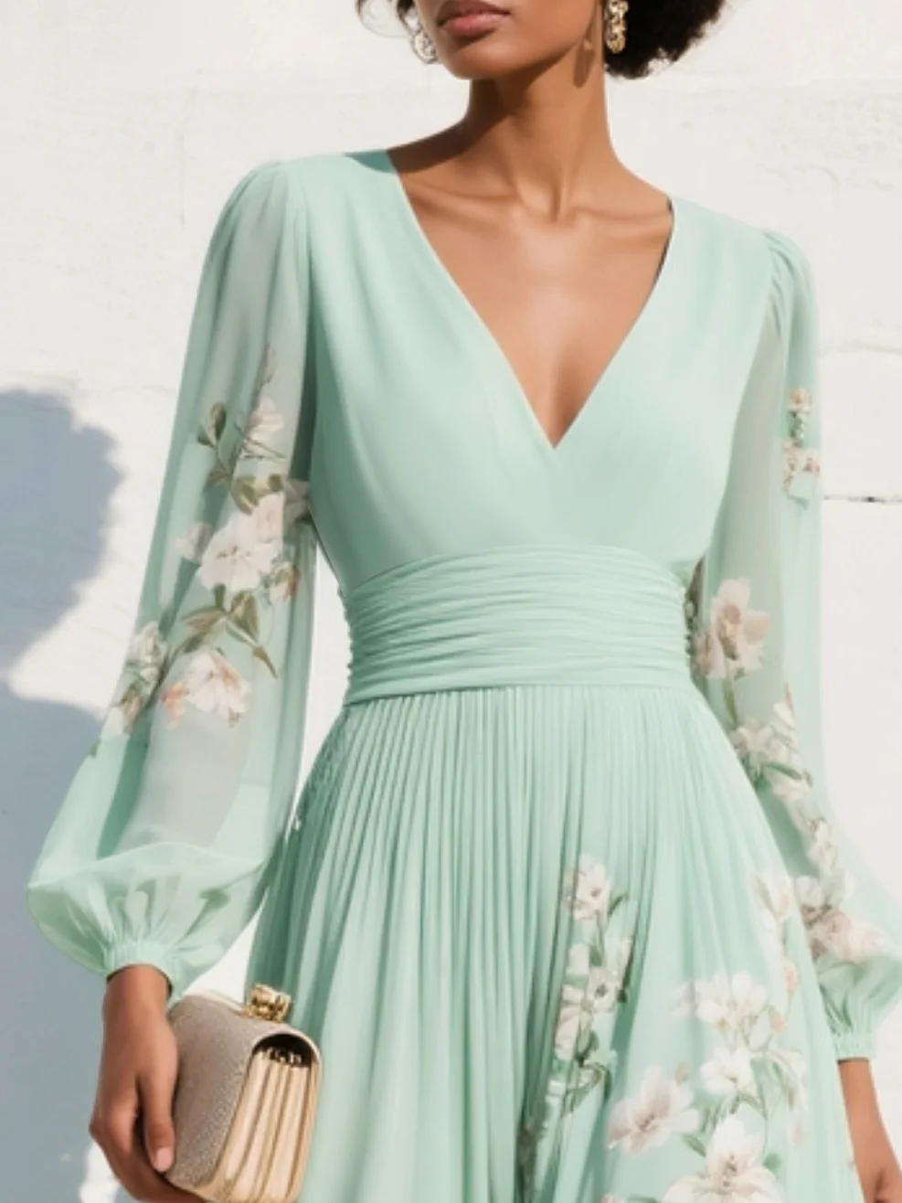 Prescela | Floral Midi Dress | The Bellemont Sisters Australia
