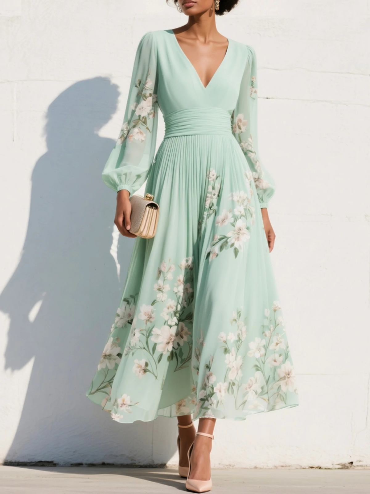 Odelia™ Floral Midi Dress | The Bellemont Sisters Australia