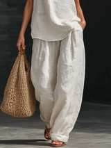 Zoë™ | Sleeveless Set with Wide Leg Pants | The Bellemont Sisters Australia