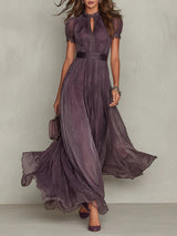 The Violette Dress – Purple | The Bellemont Sisters Australia