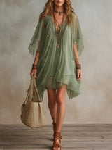 Colleen™ Mini Dress – Green | The Bellemont Sisters Australia