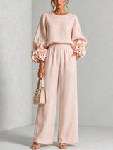 ROSALIE | FLORAL CUFF TWO-PIECE SET | The Bellemont Sisters Australia