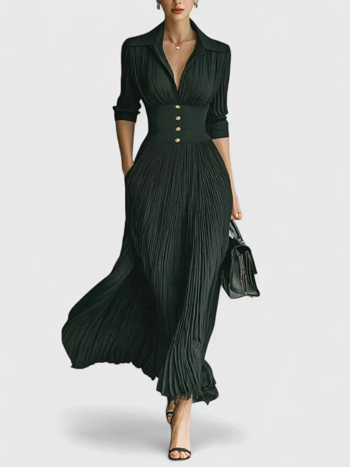 Sophyrahh | Elegant Maxi Dress – Black | The Bellemont Sisters Australia