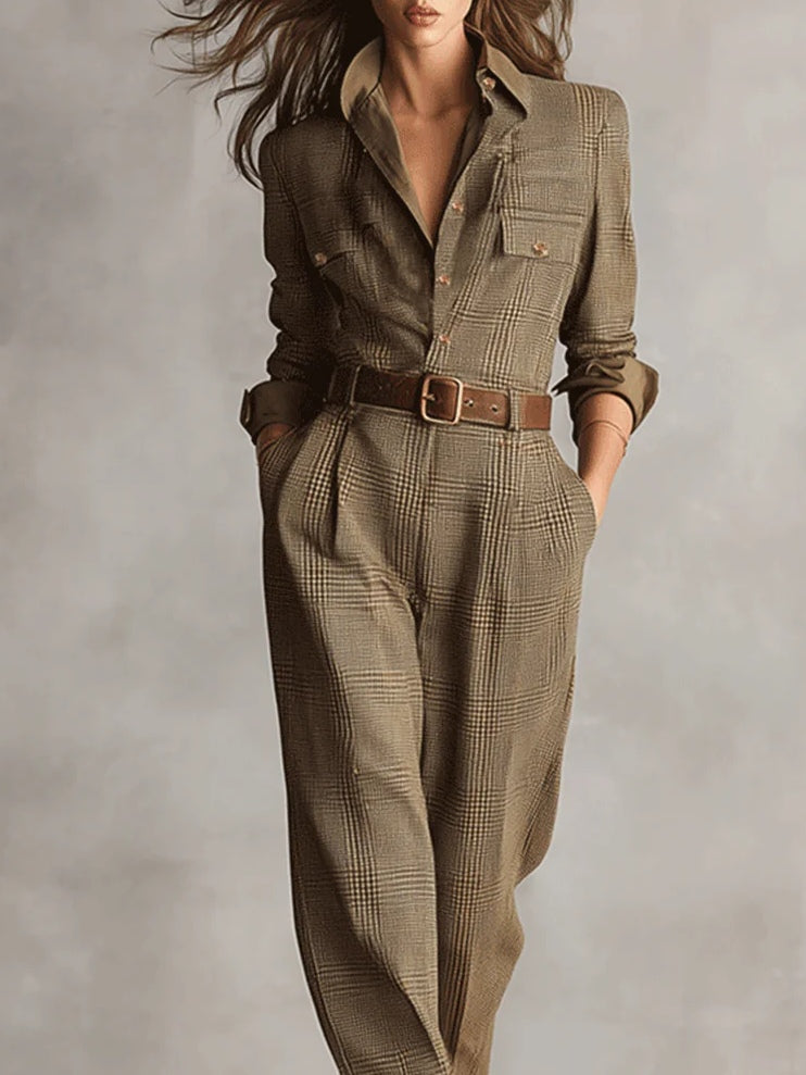 Mirabelle | Women's Tweed Jumpsuit | The Bellemont Sisters Australia