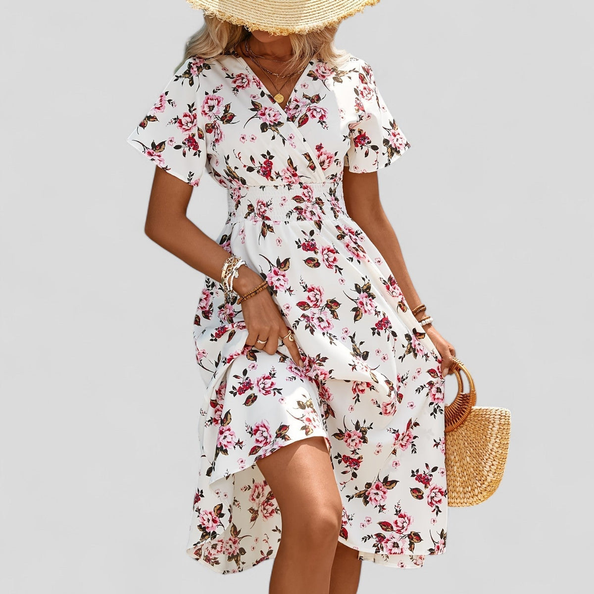 Gretalise | Comfortable Summer Midi Dress | The Bellemont Sisters Australia