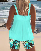 Daphne - Flattering Tankini Ribbed Set | The Bellemont Sisters Australia