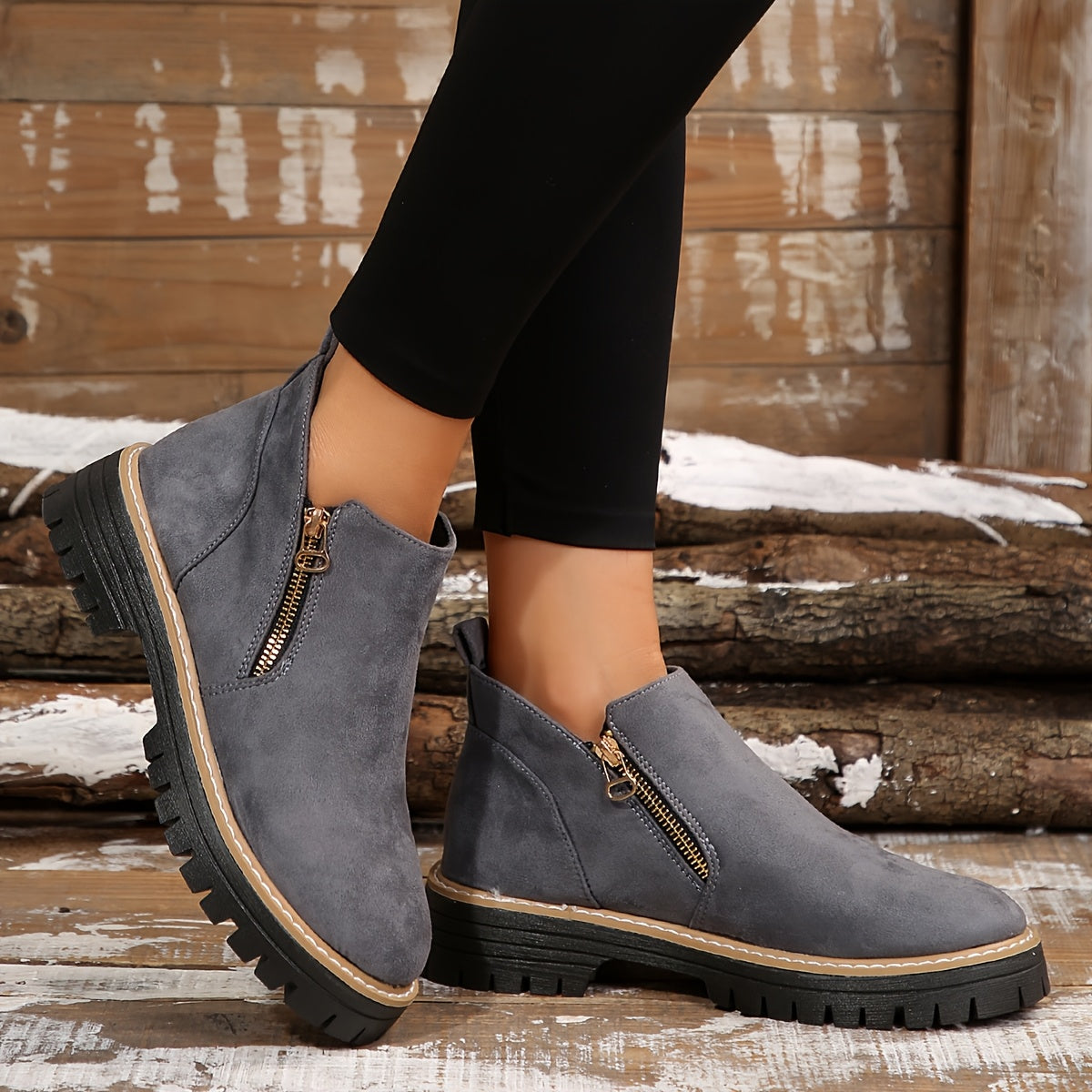 Raely | Orthopedic Boots – Gray | The Bellemont Sisters Australia