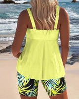 Daphne - Flattering Tankini Ribbed Set | The Bellemont Sisters Australia
