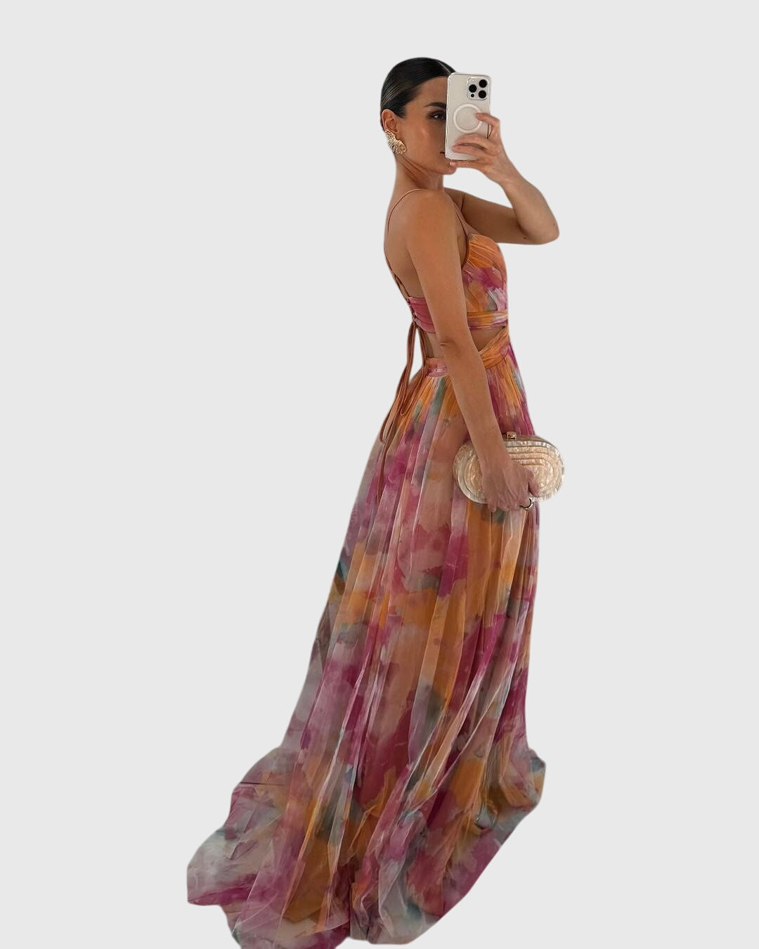 Giselle | Floral Maxi Dress | The Bellemont Sisters Australia