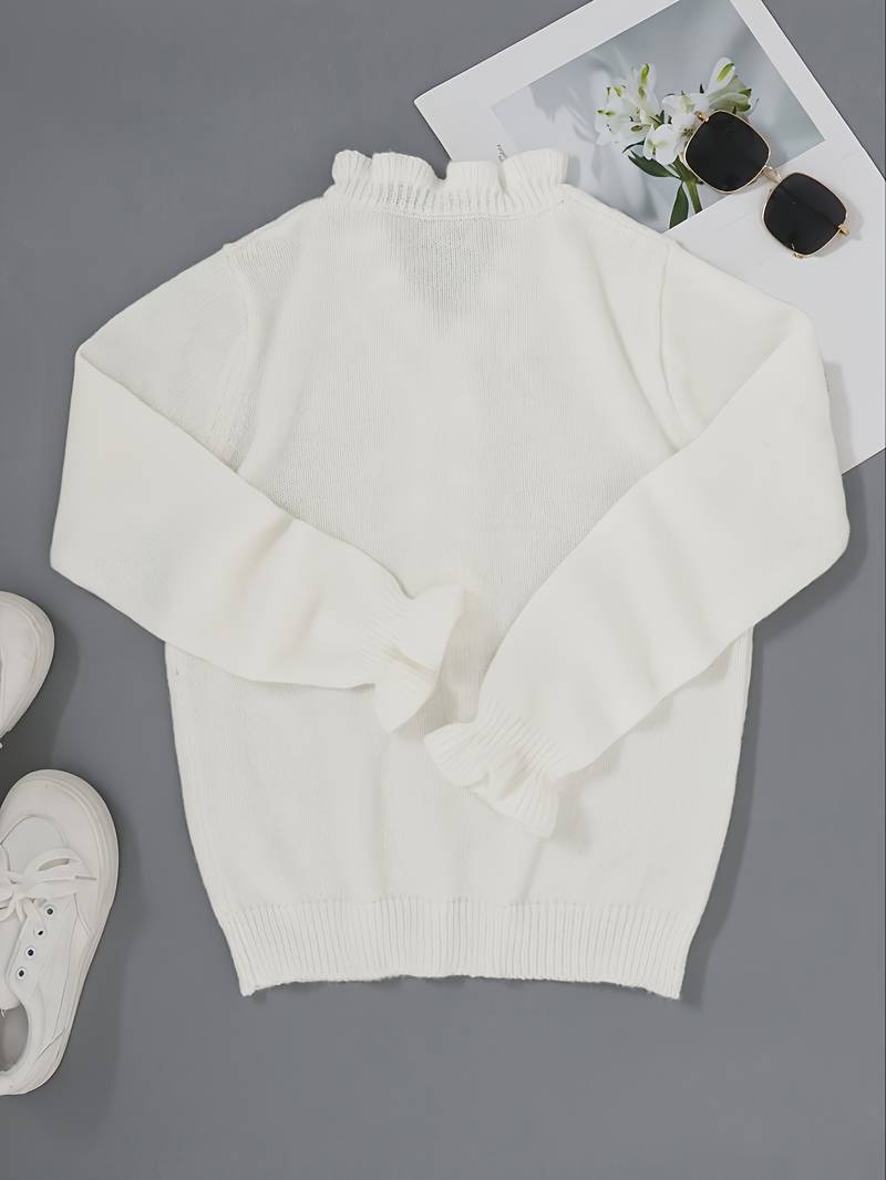Darcey | Ruffle Blouse with Decorative Buttons for Women | The Bellemont Sisters Australia
