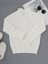 Darcey | Ruffle Blouse with Decorative Buttons for Women | The Bellemont Sisters Australia