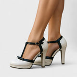Oriah | Orthopedic Heels – White | The Bellemont Sisters Australia